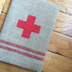 Protège Carnet de Santé en lin – Image 2