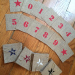 Coffret 12 coupons lin / Rouge – Image 2