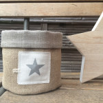 Fourre tout lin - Argent – Image 4