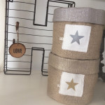 Fourre tout lin - Argent – Image 3