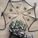 Guirlande lin / HOME