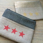 Pochette 3 étoiles rouge – Image 6