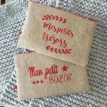 Pochette M "Mon petit Bazar" - Rouge