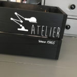 Sticker "Atelier since..."