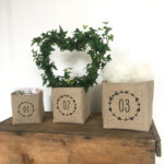 Paniers numérotés en lin – Image 2