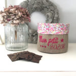 Fourre tout lin / Mon Petit Bazar - Rose