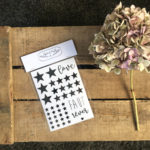 Planche Stickers "Etoiles / Faut Rêver / Love" – Image 2