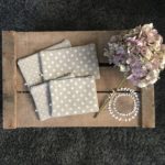Pochettes Pois Crème