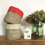 Fourre-tout lin / La vie en plus jolie