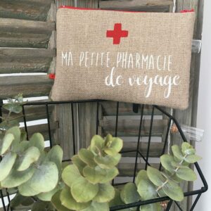 Pochettes lin M & L / Pharmacie – Image 3