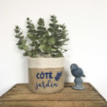 Fourre-tout lin / Côté Jardin – Image 2