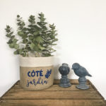 Fourre-tout lin / Côté Jardin