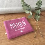 Pochette "Maman d'Amour" - Lin rose – Image 2