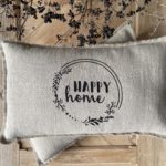 Coussin "Happy Home"