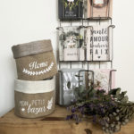 Fourre-tout lin / Mon petit bazar N°3