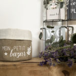 Fourre-tout lin / Mon petit bazar N°3 – Image 3