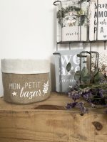Fourre-tout lin / Mon petit bazar N°3 – Image 2