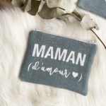 Fête des mères 2020 / Pochettes "Maman" BLEU CELADON – Image 6