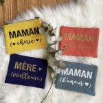 Fête des mères 2020 / Pochettes "Maman" JAUNE – Image 4