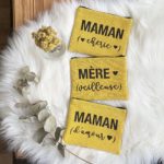 Fête des mères 2020 / Pochettes "Maman" JAUNE – Image 3