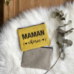 Fête des mères 2020 / Pochettes "Maman" JAUNE – Image 2