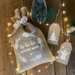 Pochon en Lin - NOËL