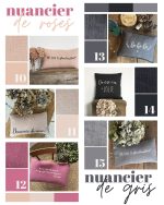 Coussin "L'amour est ici... since/depuis..." – Image 6