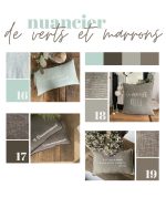 Coussin "L'amour est ici... since/depuis..." – Image 7