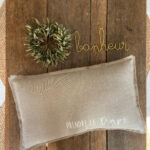 Coussin "Prendre le temps"