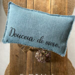 Coussin "Douceur de Vivre"