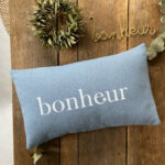 Coussin "BONHEUR"