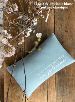 Coussin "Il n'y a pas de poème sans je t'aime"