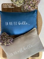Coussin "LA VIE EST belle"