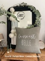 Coussin "La vie est BELLE"